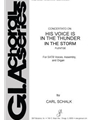 His Voice Is in the Thunder, in the Storm