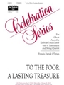 To the Poor a Lasting Treasure - Instrument edition