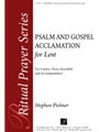 Psalm and Gospel Acclamation for Lent - Instrument edition