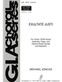 Exultate justi - Instrument edition