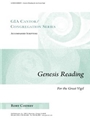 Genesis Reading for the Great Vigil - Instrument edition