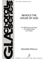 Behold the House of God - Full Score Brass Sextet edition