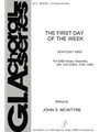 The First Day of the Week - Instrument edition
