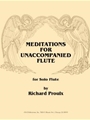 Meditations for Unaccompanied Flute