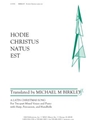 Hodie Christus natus est - Handbell edition