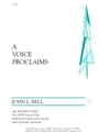 A Voice Proclaims - Instrument edition