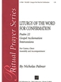 Liturgy of the Word for Confirmation - Instrument edition