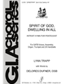 Spirit of God, Dwelling in All - Instrument edition