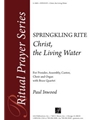 Christ the Living Water - Instrument edition