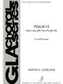 Psalm 13  How Long Wilt Thou Forget Me