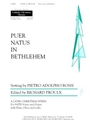 Puer natus in Bethlehem - Instrument edition
