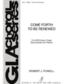 Come Forth to Be Renewed - Instrument edition