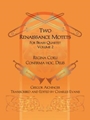 Two Renaissance Motets for Brass Quartet - Volume 2