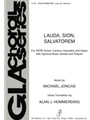 Lauda, Sion, Salvatorem - Full Score and Parts