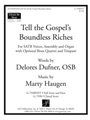 Tell the Gospel's Boundless Riches - Full Score and Parts