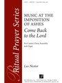 Come Back to the Lord