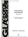 This Joyful Eastertide - Instrument edition