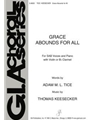Grace Abounds for All - Instrument edition