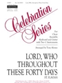 Lord, Who throughout These Forty Days - Guitar edition