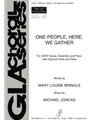 One People, Here, We Gather - Instrument edition