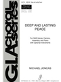 Deep and Lasting Peace, SAB edition - Instrument edition
