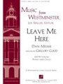 Leave Me Here - Instrument edition