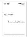 Christ, Whose Glory Fills the Skies
