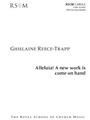Alleluia! A New Work is Come on Hand