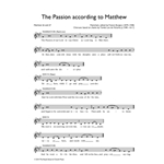 On Palm Sunday: St. Matthew Passion - Plainchant