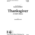 Thanksgiver, A Childs Rhyme