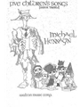 Five Children's Songs