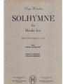 Solhymne for bandet kor