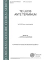 Te Lucis Ante Terminum