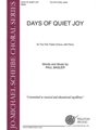Days of Quiet Joy