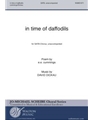 in time of daffodils