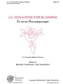 Lo How a Rose E'er Blooming
