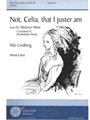 Not, Celia, that I juster am (from O, Mistress mine)