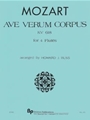 Ave Verum Corpus - 4 flutes - score and parts