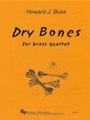 Dry Bones - brass quartet - score and parts