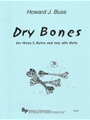 Dry Bones - 4 flutes  (3 C and one alto) - score and parts