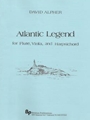 Atlantic Legend - flute, viola, and harpsichord - score and parts