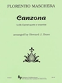 Canzona - 4 clarinets - score and parts