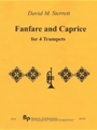 Fanfare and Caprice - 4 trumpets - score and parts