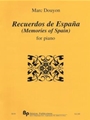 Recuerdos de Espana for piano - solo piano - score