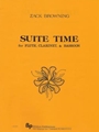 Suite Time - flute, clarinet and bassoon - score and parts