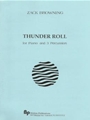 Thunder Roll - piano and 3 percussion - score and parts