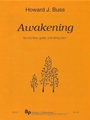 Awakening - alto flute, guitar, and string bass - score and parts