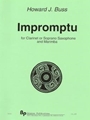 Impromptu - clarinet (or soprano sax) and marimba - score and part