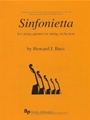 Sinfonietta - string quintet: 2 violins, viola, cello, and string bass - score and parts