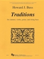 Traditions - violin, clarinet, guitar and string bass - score and parts
